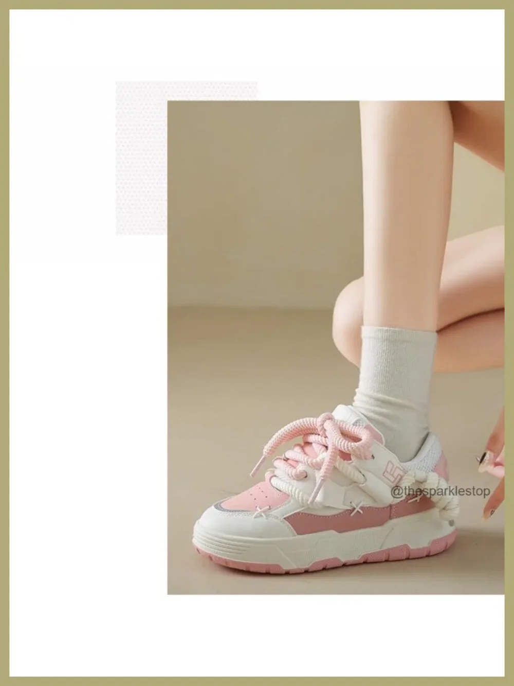 Y2K Chunky Sneakers Women Thick Sole Walking Shoes Cute Platform Kawaii Style